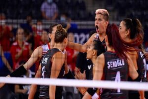 A Milli Kadın Voleybol Takımı, Hollanda'yı 3-0 yenerek grubunu lider
