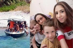 İzmir'in Fo&ccedil;a il&ccedil;esinde bindikleri teknenin batması sonucu yaşamını yitiren 3'&uuml;