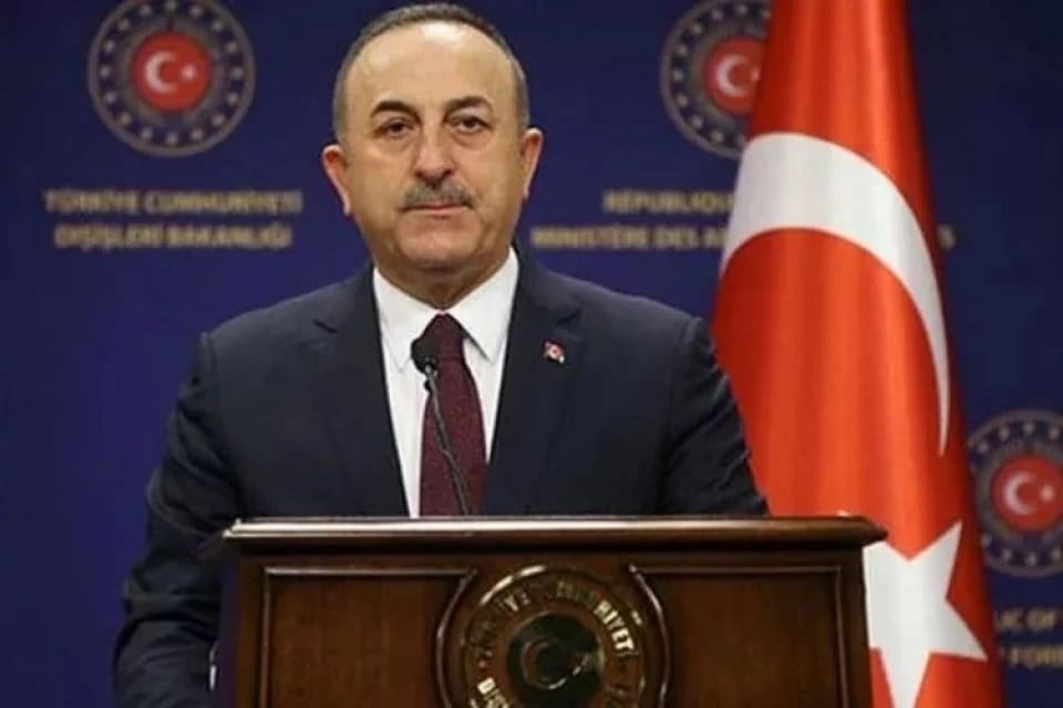 Dışişleri Bakanı Mevl&uuml;t &Ccedil;avuşoğlu, T&uuml;rkiye ziyaretinde bulunan Fransa Dışişleri Bakanı