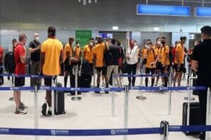 Galatasaray Futbol Takımı, Olympiacos ile oynanacak &ouml;zel ma&ccedil; i&ccedil;in gittiği