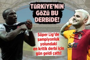Süper Lig'in 32. hafta maçında Beşiktaş ile Galatasaray karşılaşacak. Vodafone