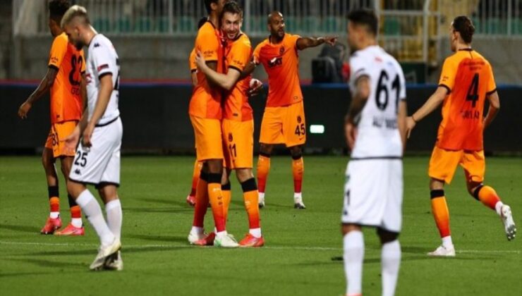 Galatasaray Denizlispor'u 4'ledi! Beşiktaş'la puanını eşitledi