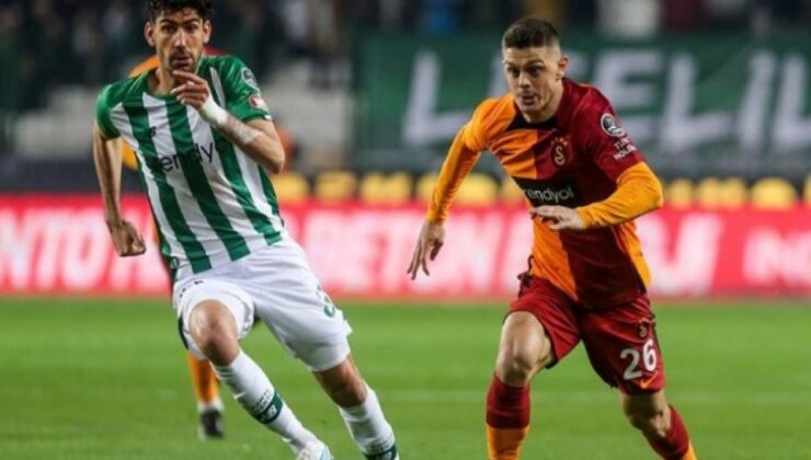 Galatasaray’ın serisini Konya bitirdi!