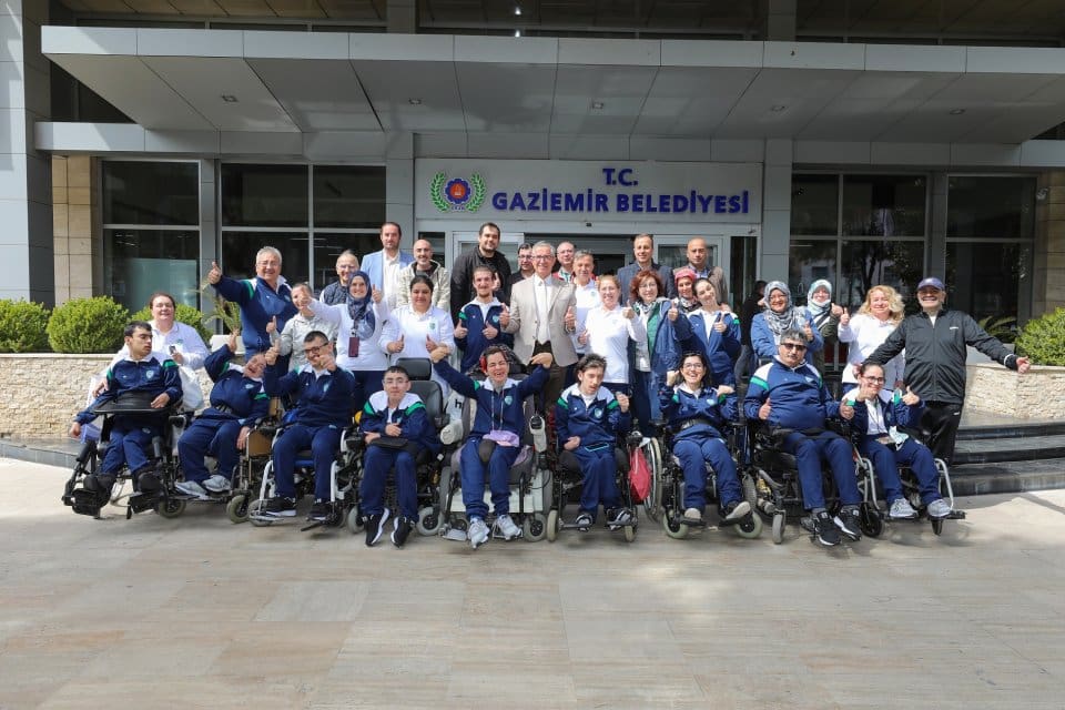 Gaziemir Belediyesi Gen&ccedil;lik ve Spor Kul&uuml;b&uuml; Boccia Takımı T&uuml;rkiye Boccia