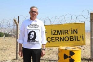 İzmir&rsquo;in &Ccedil;ernobil&rsquo;i olarak bilinen Gaziemir&rsquo;deki n&uuml;kleer atıkların yol a&ccedil;tığı toprak,