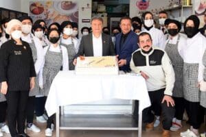 Bornova Belediye Başkanı Dr. Mustafa İduğ, İzmir Şekerciler ve Pastacılar