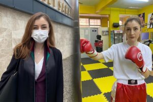 İzmir'de yaşayan ve yıllardır tekvando sporuyla ilgilenen Avukat Suzan Yuşan