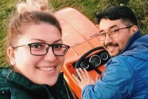 Muğla'nın Yatağan il&ccedil;esinde, şarampole devrilen trakt&ouml;rden savrulan Meliha Katı (34)