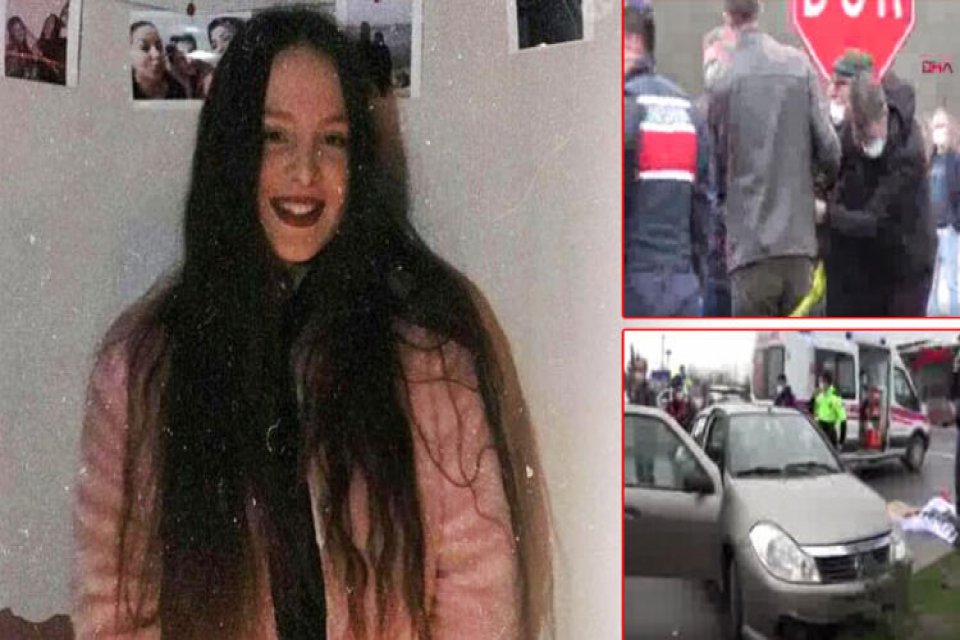 Düzce'de, hasta almaya giden özel hastaneye ait ambulans ile otomobil,
