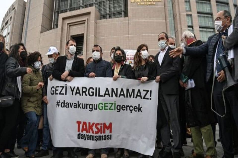 Gezi Parkı direnişine ilişkin beraat kararının bozulmasının ardından bug&uuml;n g&ouml;r&uuml;len