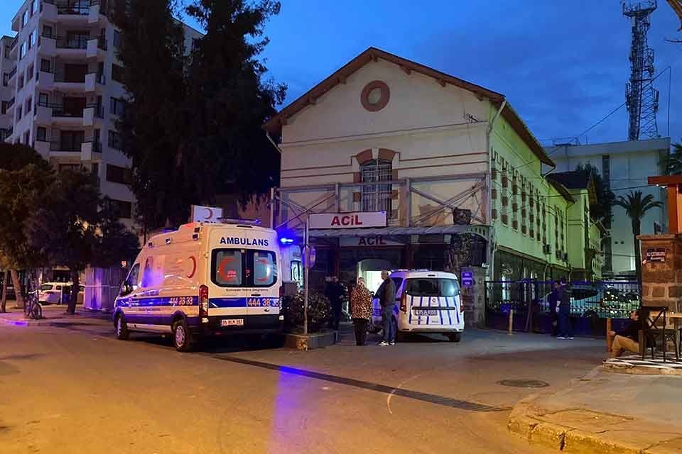 İzmir'in Konak il&ccedil;esinde, bir işletmede garsonluk yapan E.Y.(22),&nbsp;kimliği belirsiz kişi
