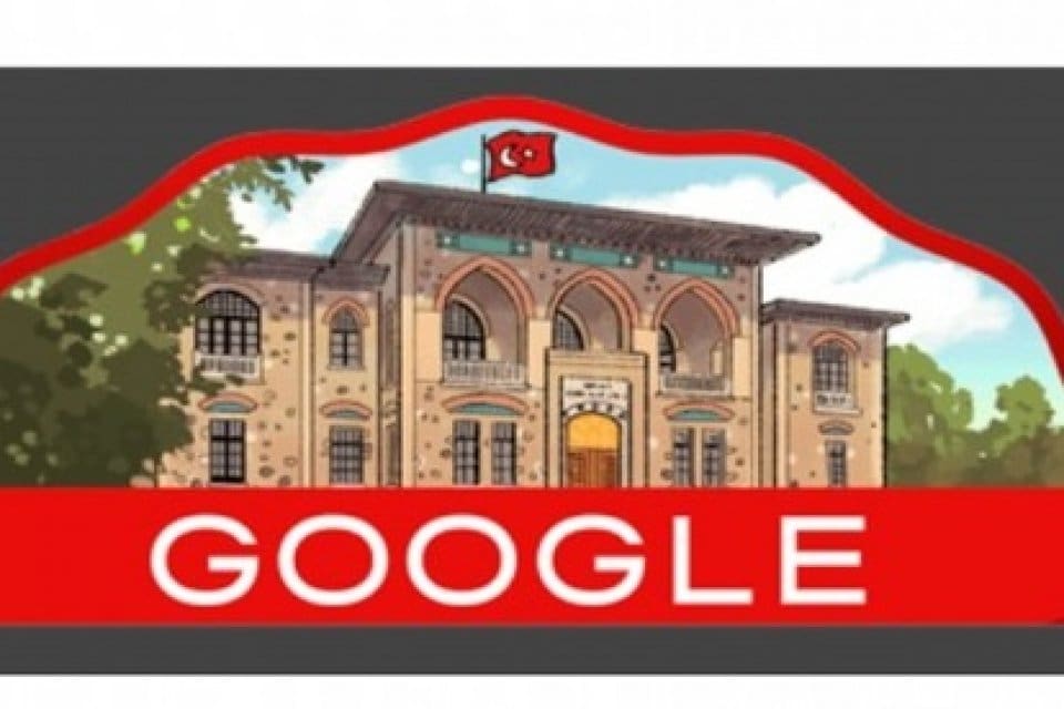 Google, T&uuml;rkiye Cumhuriyeti'nin kuruluşunun 99. yıl d&ouml;n&uuml;m&uuml; dolayısıyla &ouml;zel logo