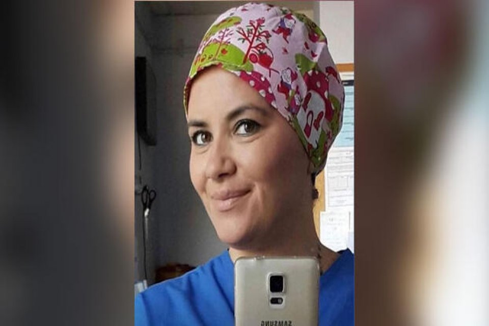 Ordu Üniversitesi Eğitim ve Araştırma Hastanesi'nde çalışan Hemşire Yasemin Çelebi,