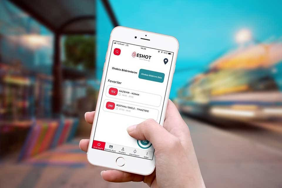 İzmir B&uuml;y&uuml;kşehir Belediyesi g&ouml;rme engelliler i&ccedil;in &ldquo;Duraktayım&rdquo; uygulamasını geliştirdi. ESHOT