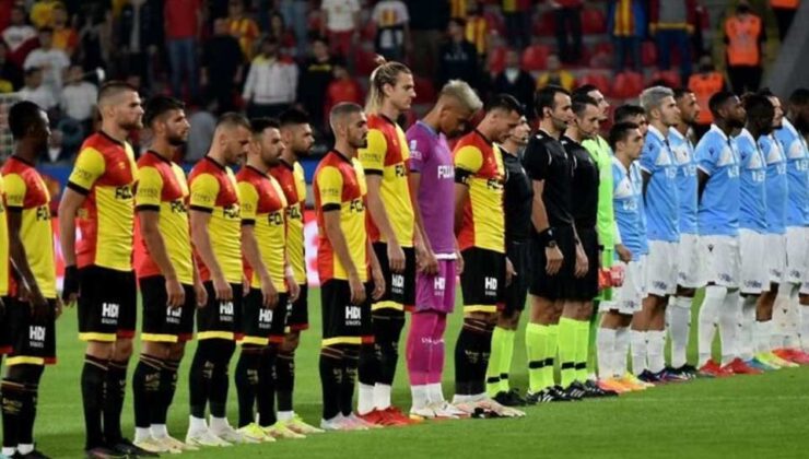 Göztepe-Trabzonspor maçının devre arasında olay