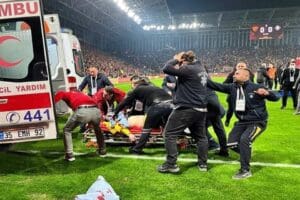 Spor Toto 1'inci Lig'de ge&ccedil;en pazar g&uuml;n&uuml; b&uuml;y&uuml;k olayların &ccedil;ıktığı