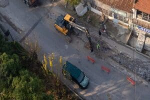 İZSU Genel M&uuml;d&uuml;rl&uuml;ğ&uuml;&rsquo;n&uuml;n, İzmir B&uuml;y&uuml;kşehir Belediyesi&rsquo;nin G&uuml;r&ccedil;eşme Caddesi&rsquo;ndeki genişletme faaliyetleriyle