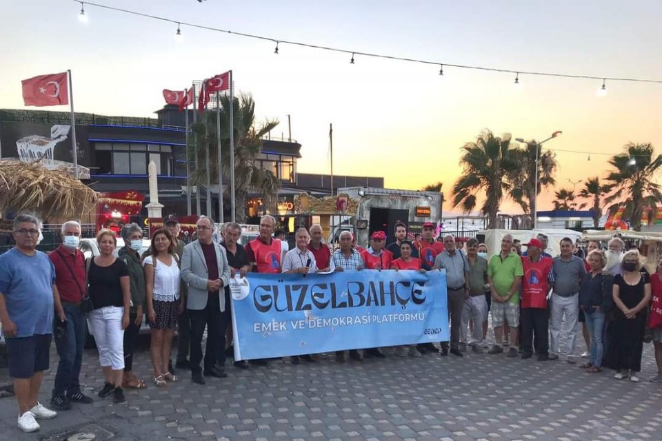 Güzelbahçeliler, Brezilya’dan Aliağa söküm tesislerine getirilecek olan zehir yüklü Neo