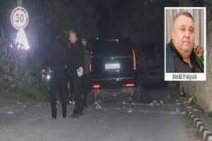 KKTC'de iş insanı Halil Falyalı ve şof&ouml;r&uuml; Murat Demirtaş'ın silahlı