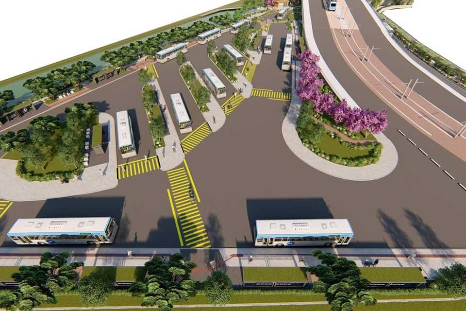 İzmir B&uuml;y&uuml;kşehir Belediyesi, Halkapınar Aktarma Merkezi ve &ccedil;evresini baştan sona