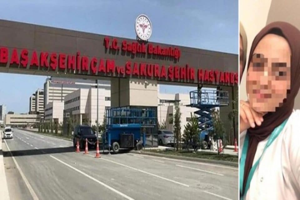 Başakşehir &Ccedil;am ve Sakura Şehir Hastanesi'nde hamile hemşire G&uuml;lhan D.'ye