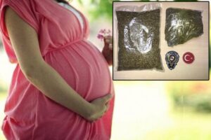 İzmir'in Konak il&ccedil;esinde, polis uygulamasında hamile olduğu ileri s&uuml;r&uuml;len kadının