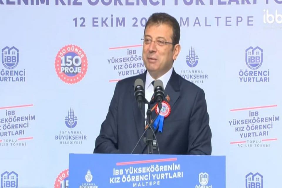 İstanbul B&uuml;y&uuml;kşehir Belediye Başkanı (İBB) Ekrem İmamıplu, Maltepe, Bayrampaşa ve