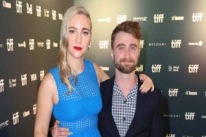 Harry Potter serisinin yıldızı Daniel Radcliffe ve partneri Erin Darke,