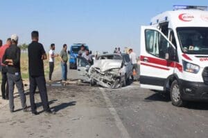 Aksaray'da hafriyat kamyonuna arkadan &ccedil;arpan otomobilde&nbsp;aynı aileden Atiye Ayk&uuml;l (42)