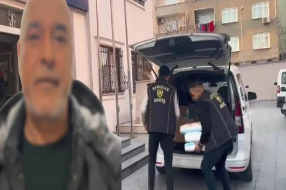 İstanbul Bağcılar'da deprem b&ouml;lgesine g&ouml;t&uuml;receğim diyerek topladığı yardım malzemelerini evine