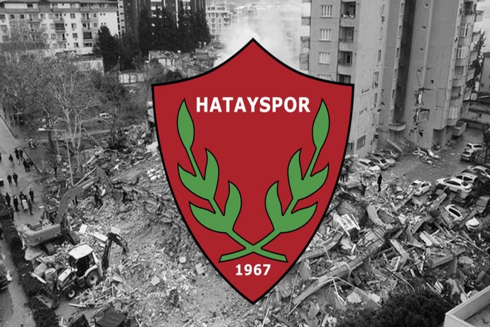 Kahramanmaraş'taki 7,7 şiddetinden ciddi şekilde etkilenen Hatay şehrinin takımı Hatayspor,