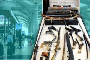 İstanbul Havalimanı Emniyet Şube M&uuml;d&uuml;rl&uuml;ğ&uuml; ekiplerinin bir aylık denetimlerde piyasa