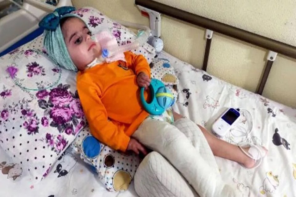 Bursa'da hen&uuml;z 2 aylıkken SMA Tip-1 teşhisi konulan 21 aylık