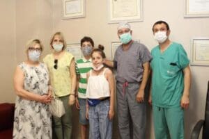 Biliyer atrezi denilen safra kanalları yokluğu nedeniyle İzmir Kent Hastanesi'nde