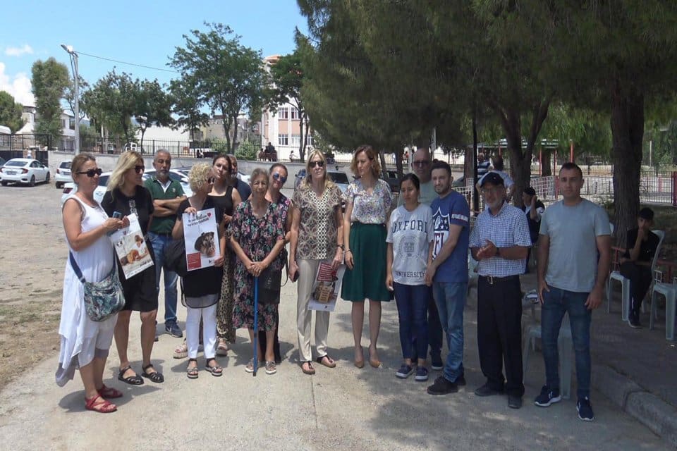 İzmir'de Ali İhsan Kılı&ccedil;'ın (62), k&ouml;pek beslediği i&ccedil;in kavga ettiği
