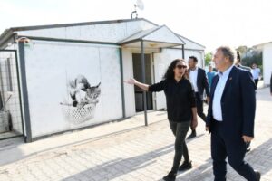 Bornova Belediyesi Veteriner İşleri Müdürlüğü Can Dostları Yerleşkesi açılış için