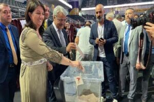 Hakların Demokratik Partisi'nin (HDP) 5'inci Olağan Kongresi, Ankara Spor Salonu'nda
