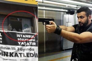 İzmir'deki HDP il binasında Deniz Poyraz'ı (38) tabancayla vurarak, &ouml;ld&uuml;rd&uuml;ğ&uuml;
