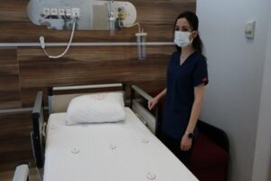 Çorum'da hastanede görevli hemşire Neşe Aygün, kendisine saldırıp tehdit ve