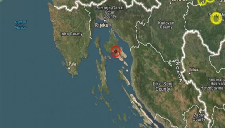Hırvatistan’da 5.2 büyüklüğünde deprem