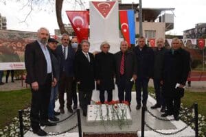 Bornova Belediyesi, Hocalı Katliamı'nın 30. yılında Karacaoğlan Mahallesi'ndeki Azerbaycan Dostluk