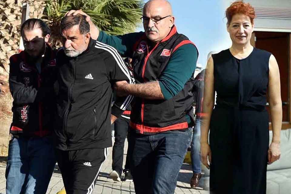 İzmir'in Bornova ilçesinde, boşanma aşamasındaki eşi Hülya Şellavcı Yeğin'i (52)