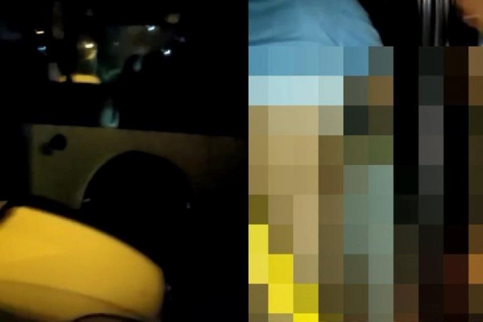 İstanbul Şişli'de sokak ortasında bekletilen İETT otob&uuml;s&uuml;nde cinsel ilişkiye giren