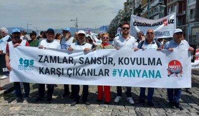 İGC 1 Mayıs'ta yine alandaydı: 'Eşit, adil ve özgür bir Türkiye istiyoruz'