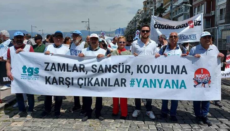 İGC 1 Mayıs'ta yine alandaydı: 'Eşit, adil ve özgür bir Türkiye istiyoruz'
