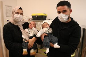 Denizli'de tüp bebek tedavisiyle hamile kalan ve gününden 3 ay