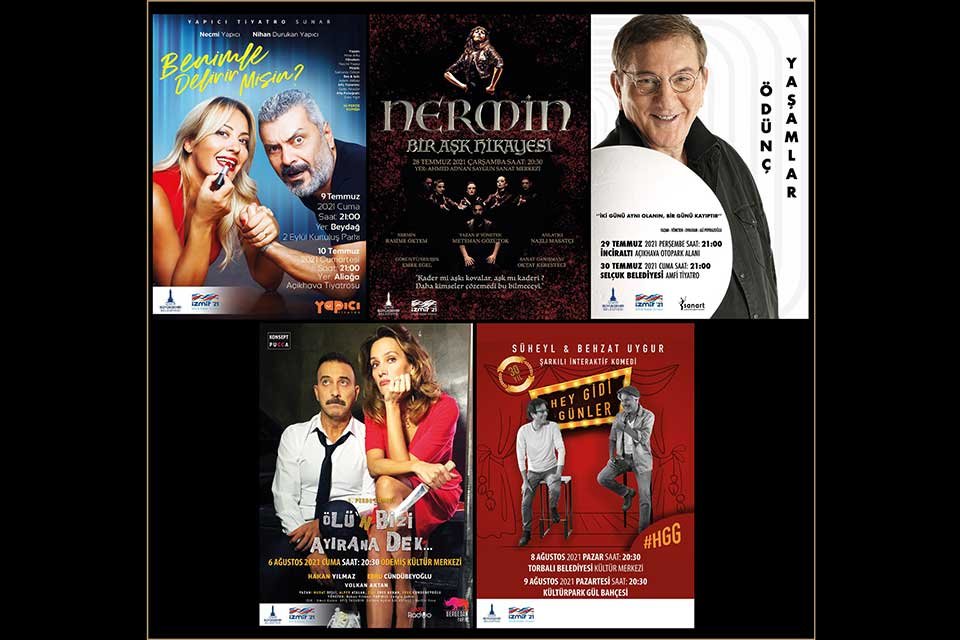 İzmir B&uuml;y&uuml;kşehir Belediyesi il&ccedil;elerde tiyatro g&ouml;sterimlerine başlıyor. Birbirinden başarılı oyunlar