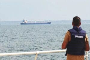 Ukrayna&rsquo;nın tahıl gemisi Razoni, Odessa Limanı&rsquo;ndan ayrılarak L&uuml;bnan&rsquo;ın başkenti Beyrut&rsquo;a