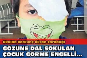 İzmir'in Bayraklı il&ccedil;esinde bir ilkokulda yaşanan akran zorbalığı dehşete d&uuml;ş&uuml;rd&uuml;.
