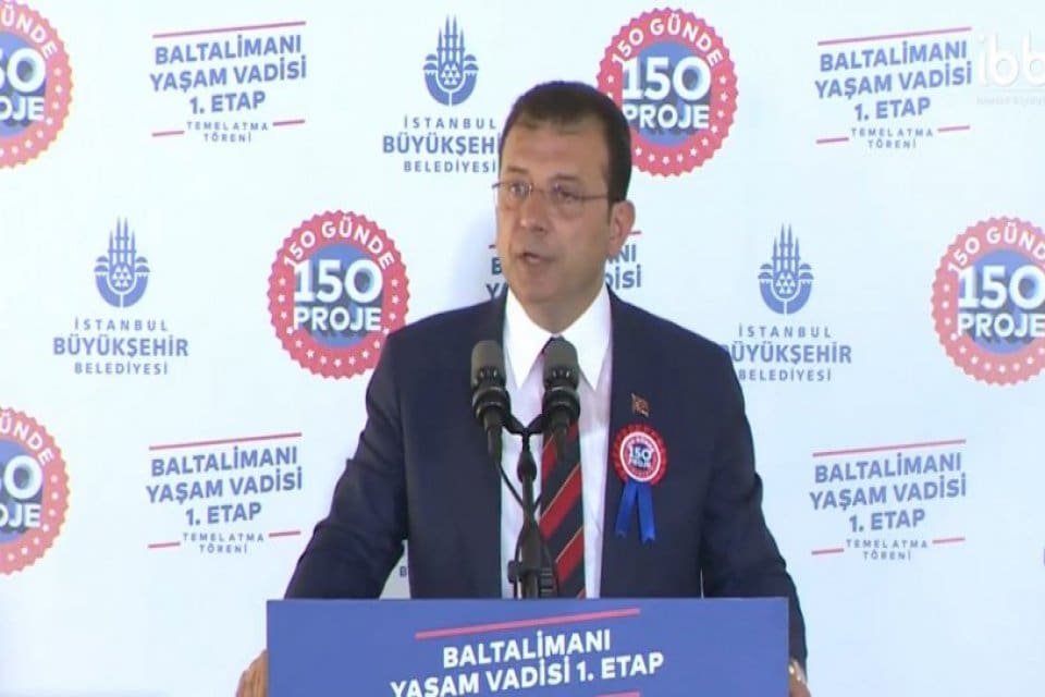 Ekrem İmamoğlu, Baltalimanı'nda tamamlanan Yaşam Vadisi'nin a&ccedil;ılışında İstanbul'da yeşil alanların